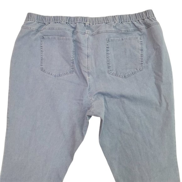 Isaac Mirzah  Live Tapered Denim Capris - Picture 5 of 8